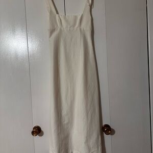 Zara Cream Maxi Slip Dress for Brides